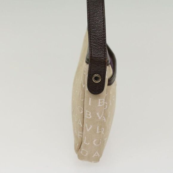 Bulgari Beige Canvas Shoulder Bag (Pre-Owned) - Picture 9 of 16